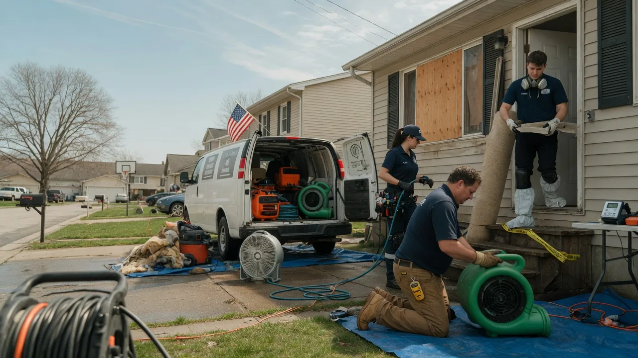 Water Damage Restoration in Ackerly, TX near me